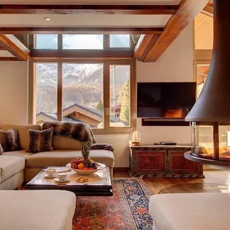 Penthouse Zen - Matterhornblick- 2 Min- Vom Lift Entfernt By Interhome