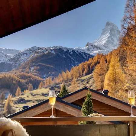Penthouse Zen - Matterhornblick- 2 Min- Vom Lift Entfernt By Interhome アパート