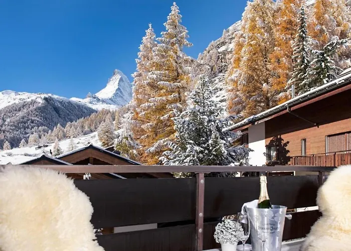 Apartment Penthouse Zen - Matterhornblick- 2 Min- Vom Lift Entfernt By Interhome