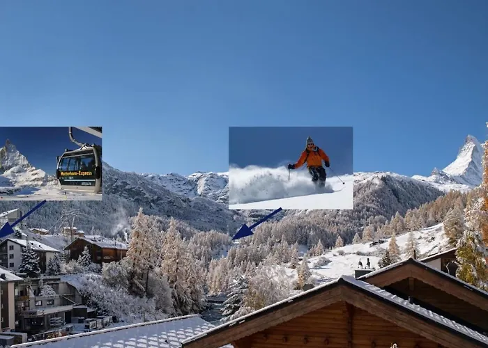 Penthouse Zen - Matterhornblick- 2 Min- Vom Lift Entfernt By Interhome Apartment Zermatt